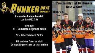 Beginner Adult Ice Hockey