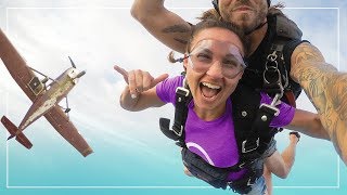 Would You JUMP OUT of a Perfectly Good Airplane? | Skydiving in Hawaii