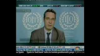 CNBC Europe interviews ILO's Raymond Torres on the World of Work Report 2012