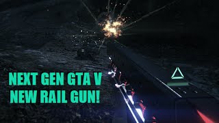 Rail Gun Now In GTA V!! (Military Prototype Weapon) - GTA 5 Secrets & Easter Eggs