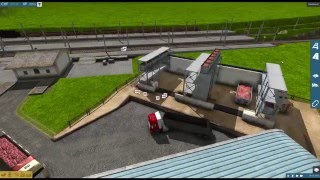 Train Fever ATT / Big-Cargo-Station + 40 Tons Trucks