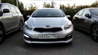 KIA CEED JD ДХО+Поворот#1