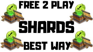 Shards | free 2 play | best trick | Castle Clash