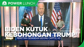 Biden Kutuk Kebohongan Trump