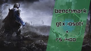 GTX 1050ti + Ryzen5 1400 - Middle Earth: Shadow of Mordor ‹ GamerPC › BR