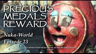 Nuka-World ep23 NIRA medallion reward  (Fiona) Fallout 4 - PS4