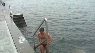 Winter swim in Trieste. January 2, 2010. 15th consecutive year!