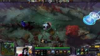 Dota 2. Минёр и жёсткое бомбление пукана.