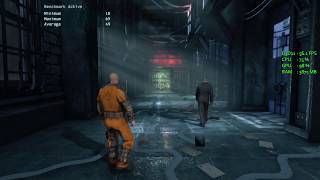 GeForce GTX 1050 ti -- Intel Core i3-4160 -- Batman Arkham Origins PhysX Benchmark