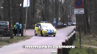 A1 RAPID RESPONDER 14-396 ONDERWEG VANAF POST HILVERSUM