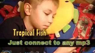 Pandawill music fish pillow