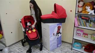 Обзор коляски 2 в 1 CBX Leotie Pure Crunchy Red