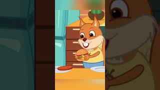 Famille d'Écureuil -hamburger fait maison Animé 2021 en Français