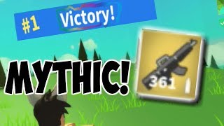 VICTORY ROYALE WITH LEGENDARY SCAR IN ROBLOX FORTNITE!!! *EPIC*