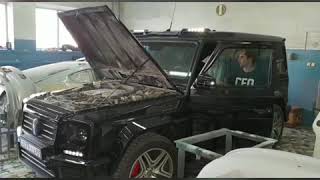 Козырёк MANSORY на W463