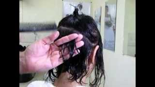 Corte Chanel de Bico com Nuca Batida