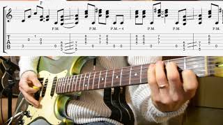 Разбор на гитаре крутой РИФ "Fool For you loving no more" - Whitesnake