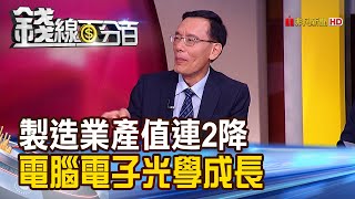 【錢線百分百】《國泰金調查:股市樂觀情緒受挫! 製造業產值連2降 電腦電子光學業成長!》20190820-3