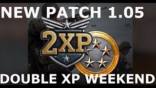 Call of Duty WW2 Neuer PC Patch 1.05 und Doppel XP Wochenende