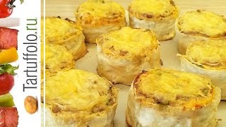 Быстрые пирожки с мясом