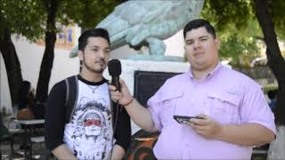 Entrevista a Alumnos de la Facultad de Ciencias de la Comunicación por  Rosendo Villarreal