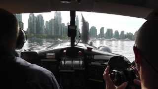 DHC2 Beaver flight Salt Spring Island - Vancouver Harbour