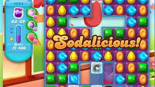 Candy Crush Soda Saga Level 1224 no boosters