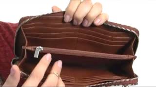 Fossil Sydney Signature Zip Clutch SKU:#8252331