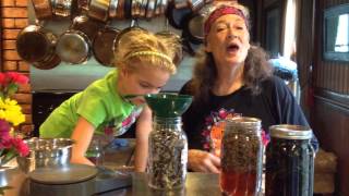 Red Raspberry Infusion with Susun Weed