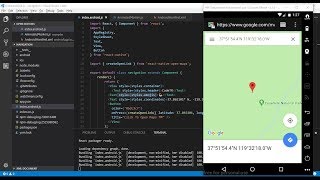 React Native - How to Make Open Maps Android and IOS