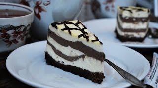 Мраморный чизкейк из творога|Marble Cheesecake