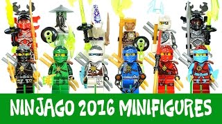 Ninjago 2016 Rise of the Villains Set A & B LEGO KnockOff Minifigures DECOOL