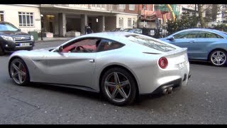 ARAB Ferrari F12 Berlinetta ACCELERATIONS in London!!!