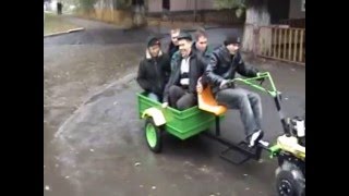 Прицеп с мотоблоком "Днепр-6R"