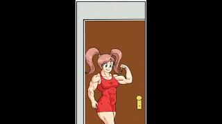 CHILD GIRL MUSCLE GROOW
