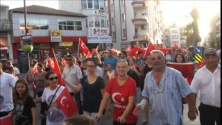 SEFERİHİSAR’DA TÜM PARTİLER BİRLEŞTİ, BİNLER SOKAKTA