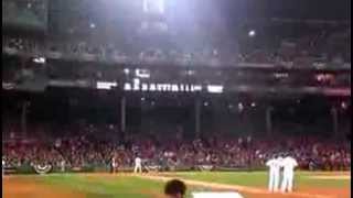 Red Sox Fans Sing Bob Marley 'Three little birds' Fenway Park  World Series Shane Victorino