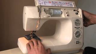 Sewing machine Швейная машина Toyota 4031 test джинс, войлок+картон+кожа
