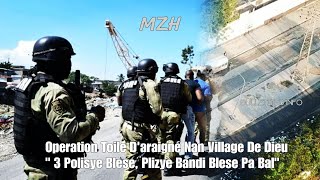 31 Dec - Gwo Fas Kare ant Lapolis ak Gang Vilaj De Dye a - Polis  Pran Bal, Bandi Pran bal