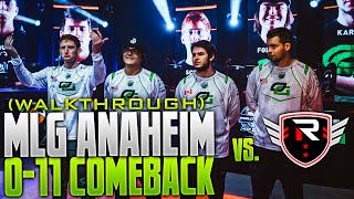 MLG ANAHEIM 0-11 COMEBACK VS RISE! (WALKTHROUGH)