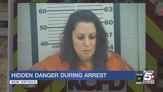 Woman arrested, charged following pursuit