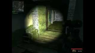stalker  mod возвращение шрама 1 серия№24 логово+бар