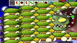 Plants vs Zombies Hack - Cob Cannon vs Dr. Zomboss