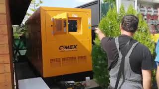 Дизелов генератор тест CIMEX 30 kW / Diesel generator test 30 kW