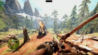 2 Far Cry Primal - "Помощь Винджа: Сопровождение - Охота на Медведя - Видение: Звери"
