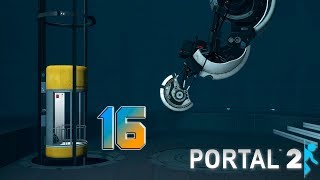 Portal 2 прохождение на геймпаде [60 fps] часть 16 Маньяк Уитли