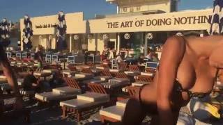 Dj Milana & sexy ladies, Split Croatia day 3 zen beach club 11.08.16
