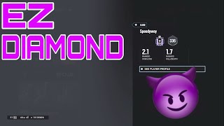 Ps4 Diamond Too Ez : Ranked Highlights - Rainbow Six Siege Gameplay