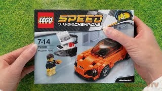 LASTENOHJELMIA SUOMEKSI - Lego Speed Champions - Mclaren auton kasaus