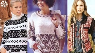 ВЯЗАНИЕ ЖАККАРДОВЫХ УЗОРОВ - 2019 / KNITTING PATTERNS jacquard / Strickmuster Jacquard
